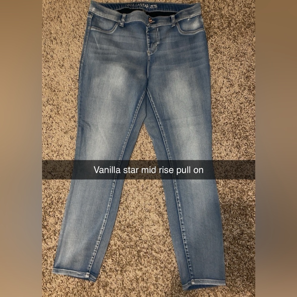 Vanilla star/ size 1x / pull on jegging